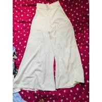 ราคา กางเกงเนื้อผ้าฮานาโกะสีขาว (12470977224)