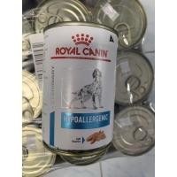 ราคา Royal Canin Hypoallergenic แบบกระป๋อง สำหรับ​สุนัข​ (12175267731)