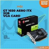 ราคา MSI GeForce GT 1030 Aero ITX 2G OC 2GB GDDR5 64 บิต HDMI DVI-D GPU VGA การ์ด (11513101634)