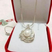 ราคา สร้อยคอทองคำขาว (338270935)