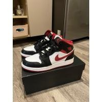 ราคา Nike air jordan 1 Mid Metallic red (18683018256)