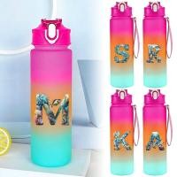 ราคา ขวดน้ำพกพา ขวใส ขวดน้ำพลาสติก ขวดน้ำ Water Bottle ขนาด 750ml ขวดน้ำพลาสติก คละสี (53806637868)