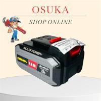 ราคา OSUKA แบตเตอรี่ รุ่นใหม่ 20V 4.0Ah ก้อนใหญ่ มีปุ่มกดเช็คสถานะแบต สามารถใช้กับเครื่องมือแบต OSUKA ทุกรุ่น (41028047498)