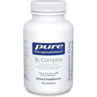 ราคา Pure Encapsulations B6 Complex 120 แคปซูล - สนับสนุนการทำงานของระบบประสาทและการทำงานของสมอง ปลอดกลูเต็น (28694041407)