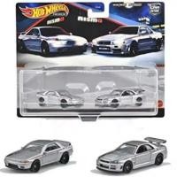 ราคา Hot Wheels | NISSAN SKYLINE GT-R BNR32) + NISSAN SKYLINE GT-R (BNR34) (56950767264)