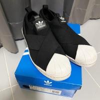 ราคา Adidas สลิปออน แท้% พร้อมกล่อง size uk6/39.5/24.5 (6252860062)