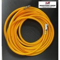 ราคา สายลม สายลมใยถัก พร้อม หัวคอปเปอร์หัว-ท้าย อะไหล่สำหรับปั๊มลม เติมลม (24608448233)