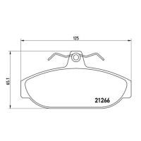ราคา ผ้าดิสเบรคหน้า VOLVO 740 1983- 760 1981- 780 1986- 940 1990- 940 II 1994- 960 1990- 960 II 1994- (5978496261)