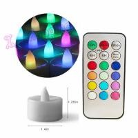 ราคา SET 12PCS +Remote ไฟเทียน โคมไฟตกแต่ง (10881519565)