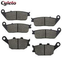 ราคา Cyleto Motorcycle accessories Front or Rear Brake Pads for Kawasaki KLE650 Versys KLE 650 (ABS & No (55556591051)