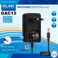ราคา ✅มาตรฐาน GLINK GAC12-1 GAC12-2 GAC12-3 Switching Adaptor 12V1A /2A /3A หม้อแปลง ไฟ Adapter (56701288127)