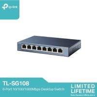 ราคา TP-Link TL-SG108 (8-Port 10/100/1000Mbps Desktop Switch) (29059754564)