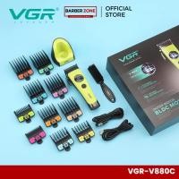 ราคา VGR-V880C ปัตตาเลี่ยนตัดผม ไร้สาย พร้อมแท่นชาร์จ บาร์เบอร์ (45650376884)