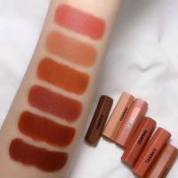 ราคา เซต ลิป tanako 6ชิ้นโทนสีพีช ลิปแมทสีแน่น สีชัด ลิปเนื้อแมทติดทน (10214944196)