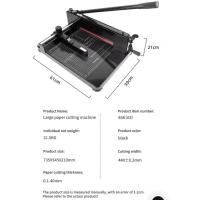 ราคา เครื่องตัดกระดาษมือโยก รองรับขนาดสูงสุด A3 เปลี่ยนใบมีดได้ (42609296773)