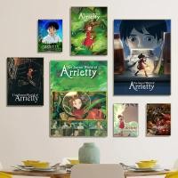 ราคา The B-Borrowers Arrietty Anime Anime Posters Sticky Decoracion Painting Wall Art White Kraft Paper Wall Decor (28786792426)