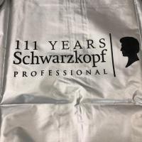 ราคา ผ้าคลุมซอยผม 2 ด้าน สีเทา+ดำ ผ้าคลุมซอย ผ้าคลุม ช่างผม แบบหน้ายาว หลังสั้น Schwarzkopf ชวาทคอฟ (5105414258)