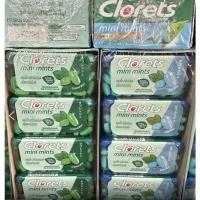 ราคา คลอเร็ท มินิ ลูกอมมินต์ ลูกอมดับกลิ่นมาก Clorets mini cool fresh ออริจินัลมินต์ กับ รสเคลียร์มินต์ แพ็ค 12 ตลับ * 12กรัม (23646103206)