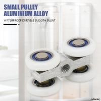 ราคา ✔Cutenery✔รอกประตูกระจกบานเลื่อนหน้าต่างบานเลื่อนล้อเลื่อนห้องน้ำ (42669401118)