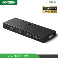 ราคา Ugreen 50292 VGA Splitter 1x4 (Splitter 4port) 1920x1080/60Hz (57154051125)