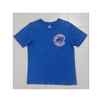 ราคา Majestic เสื้อยืดคอกลม สีน้ำเงิน(มือ2) (24183109759)