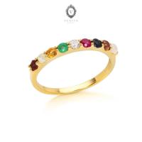 ราคา Venita Diamonds แหวนนพเก้า ตัวเรือนทองแท้18K (19651675712)