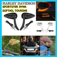 ราคา กระจกLEDแต่ง Harley Davidson Sportster Dyna Softail Touring (52102287139)