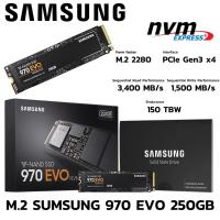ราคา M.2 NVME SAMSUNG 970 EVO PCIe/ 2280 250 GB SSD (20070554825)