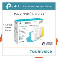 ราคา TP-LINK Deco X20(3-Pack) TP-LINK AX1800 Whole Home Mesh Wi-Fi 6 รับประกันตลอดการใช้งาน By Vnix Group (22842311728)
