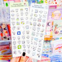 ราคา Sticker สติกเกอร์รุ่น Everyday with The Little White Cats [Plariex] (23470532554)