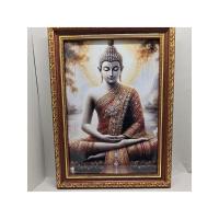 ราคา ภาพพระพุทธเจ้าพร้อมกรอบ สำหรับสักการะบูชา,ตกแต่งบ้าน,ภาพมงคลสำหรับของขวัญของฝาก (29030192553)
