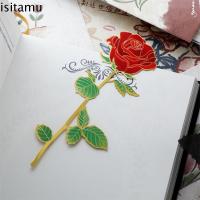 ราคา ISITAFT ที่คั่นหนังสือกุหลาบ, จี้โลหะผสมกุหลาบแดง, ที่คั่นหนังสือโลหะ, วันแม่ Golden Kawaii ทองเหลืองอ่านหนังสือ Mark ของขวัญครู (50706320098)