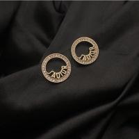 ราคา Earring Brand งานสวยเริ่ดที่สุดดด ตัวเรือนชุบ 18KGP ก้านเงินแท้ 925 (3852256410)