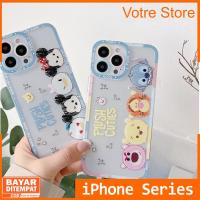 ราคา เคสพรีเมี่ยม iPhone 7 7 Plus 8 Plus X XS XR Xs Max 11 11 Pro 11 Pro Max 12 12 Pro Max 13 13 Pro Max ปลอกซิลิโคนตุ๊กตาน่ารักตัวอักษรมิกกี้มินนี่และหมีพูห์โปร่งใสพรีเมี่ยมป้องกันกล้อง DL2 (44706644320)