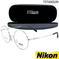 ราคา Nikon แว่นสายตา รุ่น 9151 สีเงิน ขาสปริง Titanium กรอบเต็ม (349367839)