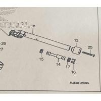 ราคา ชุดแกนยึดตุ้มปลายแฮนด์ CBR650 ปี 2013-2025 (26079876082)