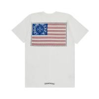 ราคา Chrome Hearts American Flag Dagger T-shirt (WHITE) (52905407095)