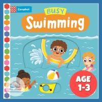 ราคา (Busy Swimming) Campbell Busy Book Series หนังสือบอร์ดแบบโต้ตอบสําหรับเด็กวัยหัดเดินและเด็กเด็กปฐมวัย (53005489749)