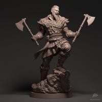 ราคา [โมเดลไม่ทำสี] Eivor Viking Warrior [Assassin's Creed] 3D printing model (46704873311)
