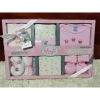 ราคา ชุดของขวัญ สำหรับทารกแรกเกิด เด็กแรกเกิด Gift set lilsoft 9 pcs. (6278584859)