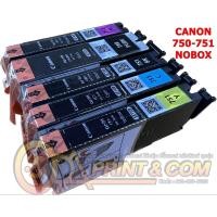 ราคา Canon หมึกแท้CANON 750+751 ยกชุด5ตลับ nobox (750BK,751BK,C,Y,M) NOBOX (5438270825)
