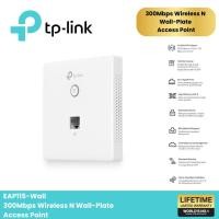 ราคา TP-Link EAP115-WALL 300 Mbps Wall-Plate Wi-Fi Access Point ประกันศูนย์ตลอดอายุการใช้งาน (27066026532)