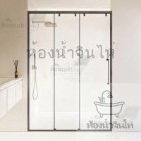 ราคา 【สั่งทำพิเศษขายตรงจากโรงงาน】ฉากกั้นอาบน้ำแบบแถวเดียว - ฉากกั้นกระจกแยกส่วนแห้งและเปียก - ประตูบานเลื่อนปิดนุ่ม (40817298049)