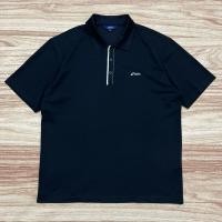 ราคา เสื้อโปโล ASICS Black Dryfit (XL) (42705821383)