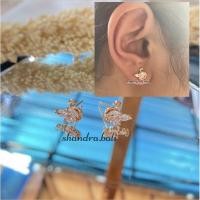 ราคา ต่างหูหงส์ป้องกันสนิม Swarovski Titanium Stainless Xuping (27415213740)