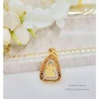 ราคา จี้พระพิฆเนศงานหุ้มทองคำแท้ ขนาด 1*1.5 ซม. (46105774297)