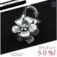 ราคา กิ๊บผมดอกไม้ กิ๊บหนีบผมเงินแท้silver92.5% (20627924178)