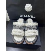 ราคา **ของแท้รองเท้า Chanel Ivory cord mules sandals สภาพดี size 40 (24904765367)