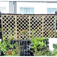 ราคา ไม้ระแนงบังตาสำเร็จรูป 50x100 เซนติเมตร (8627600754)