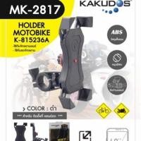ราคา ⚡️Clearance Sale⚡️Kakudos ที่วางโทรศัพท์มือถือติดมอเตอร์ไซค์&จักรยาน MK-2817 Bike&Bicycle Holder (7119519362)